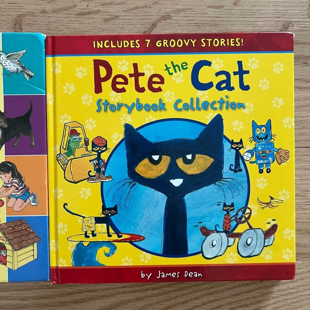 Lot of 2 Hardcover Kids Easy Readers Storybook Collections Biscuit Pete the Cat - Picture 2 of 3